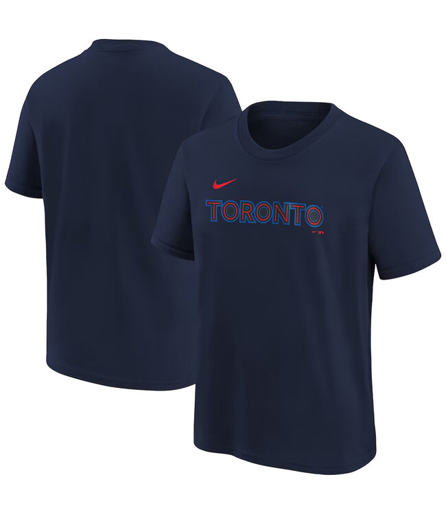Nike Nike Youth MLB Toronto Blue Jays City Connect Wordmark T-Shirt