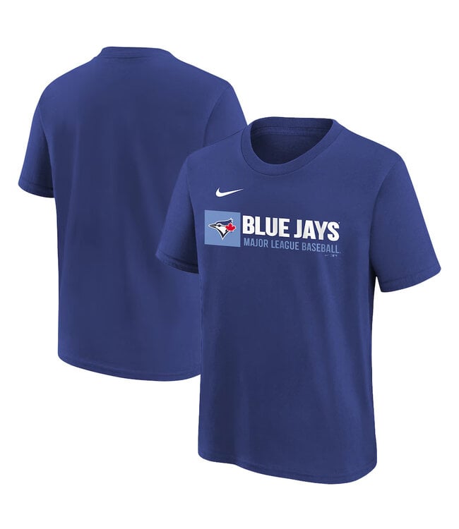 Nike Youth MLB Toronto Blue Jays Wordmark Cotton T-Shirt