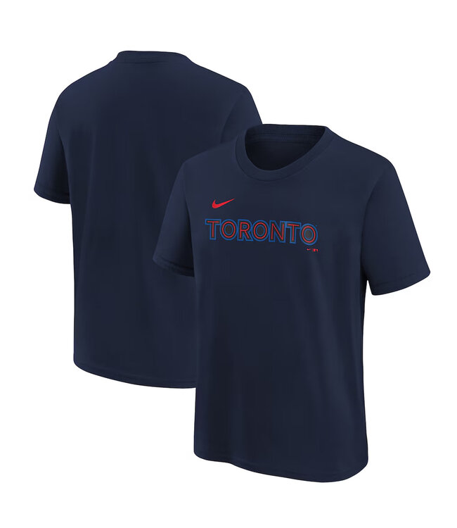 Nike Youth MLB Toronto Blue Jay's City Connect Wordmark T-Shirt