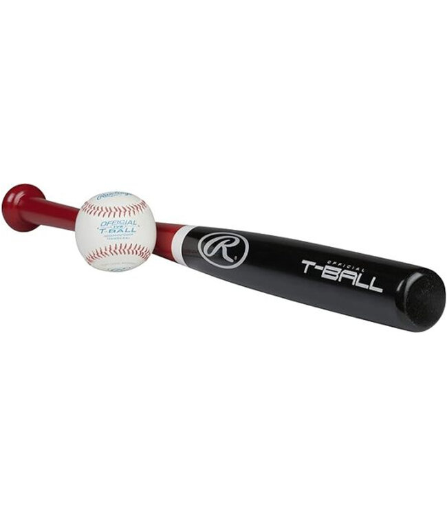 Rawlings Youth Wood Bat and Ball Combo