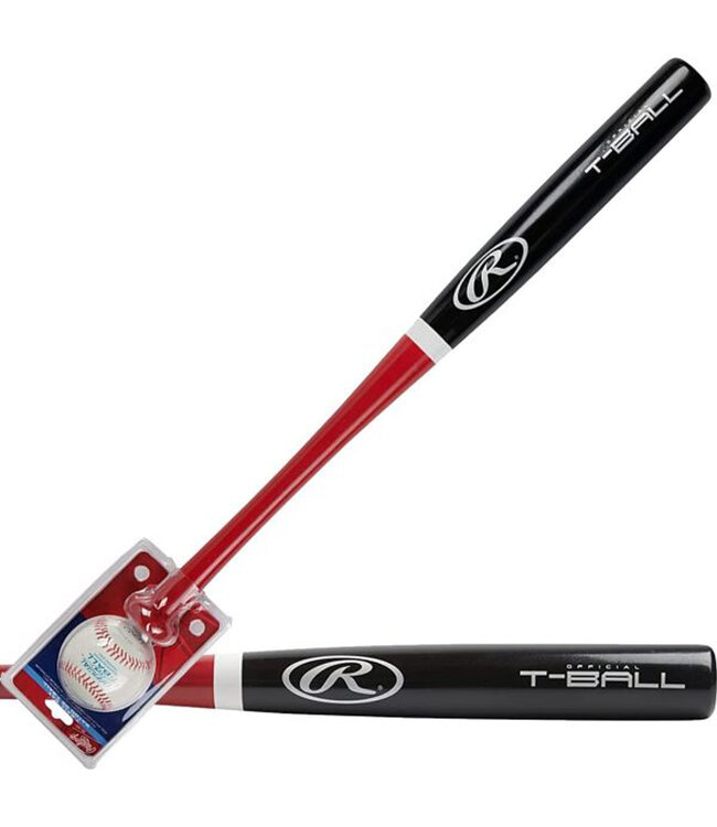 Rawlings Youth Wood Bat and Ball Combo