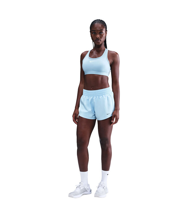 Short Femme Nike One Dri-FIT Taille Mi-Haute 3" avec Culotte Intégrée