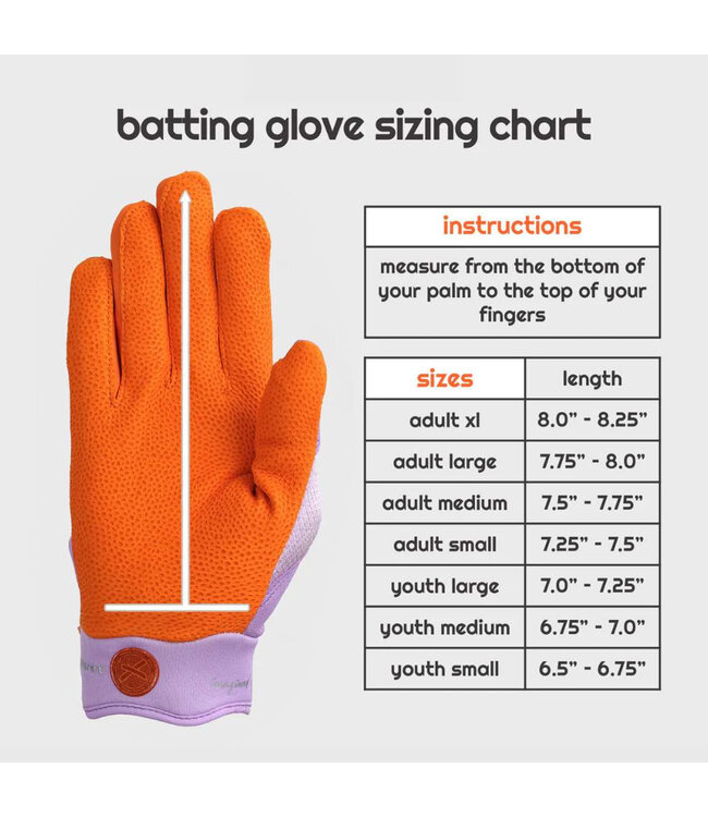 Absolutely Ridiculous Cherry Blackout Ice Cream Adult Batting Gloves