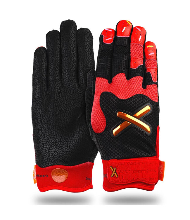 Absolutely Ridiculous Innovation for Athletes Absolutely Ridiculous Cherry Blackout Ice Cream Adult Batting Gloves