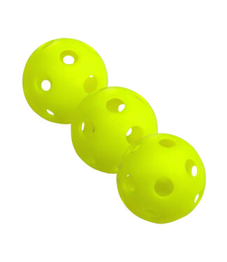 EASTON Balles d’Entraînement Plastiques Easton 12" (Paquet de 3 Néon)