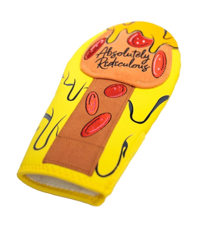 Absolutely Ridiculous Pizza Adult Sliding Mitt