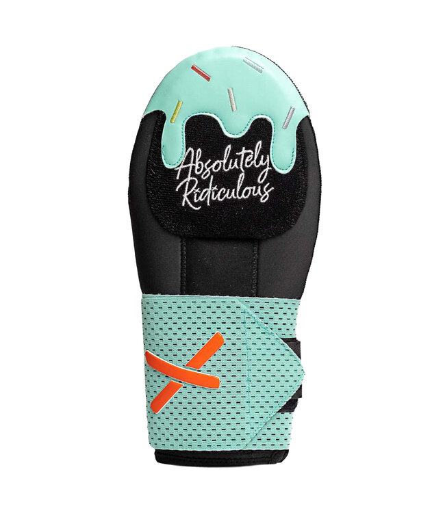 Absolutely Ridiculous Mint Blackout Ice Cream Adult Sliding Mitt