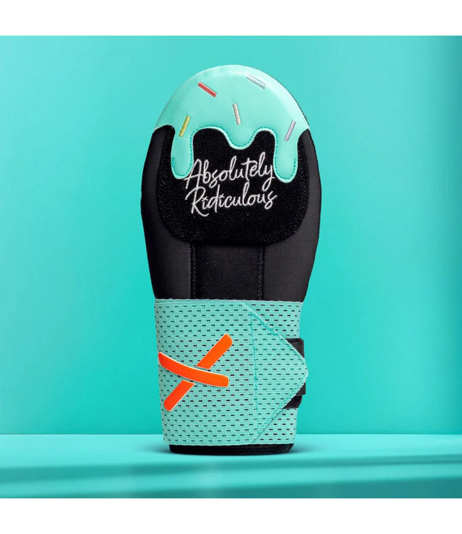 Absolutely Ridiculous Mint Blackout Ice Cream Adult Sliding Mitt