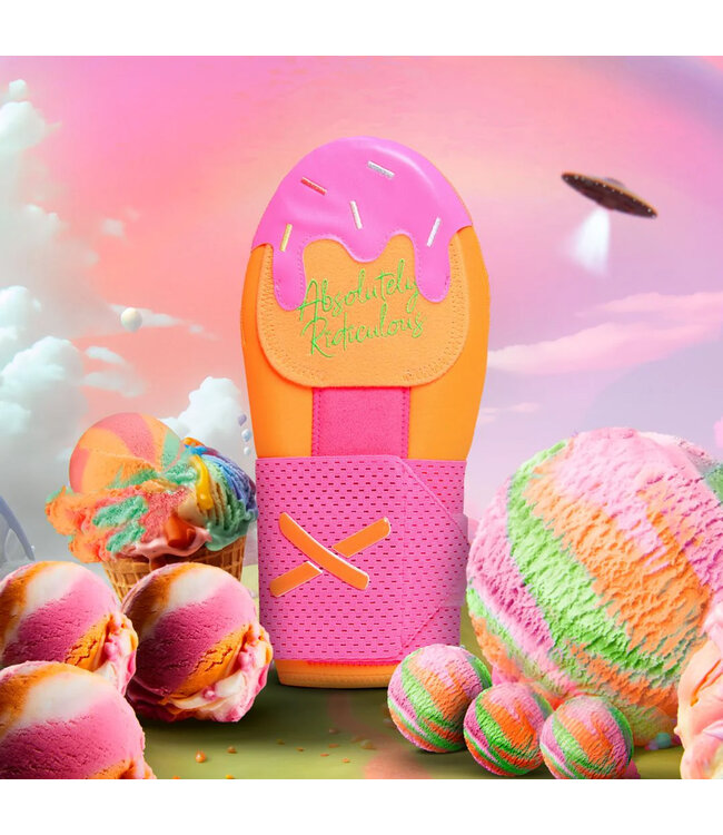 Absolutely Ridiculous Rainbow Sherbet Ice Cream Adult Sliding Mitt
