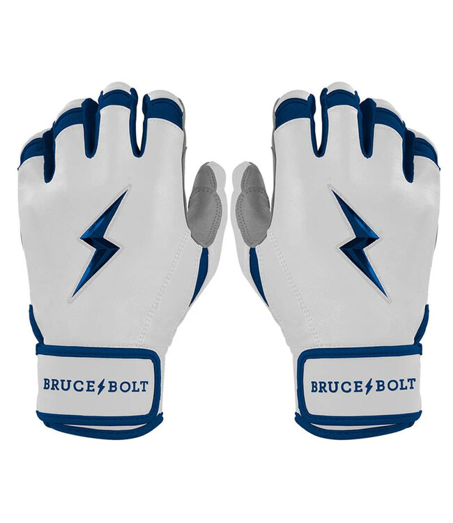 Premium Pro Short Cuff Chrome Series Youth Batting Gloves