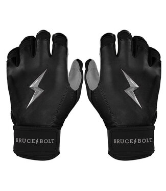 Bruce Bolt Gants de Frappeur Premium Pro Short Cuff Chrome