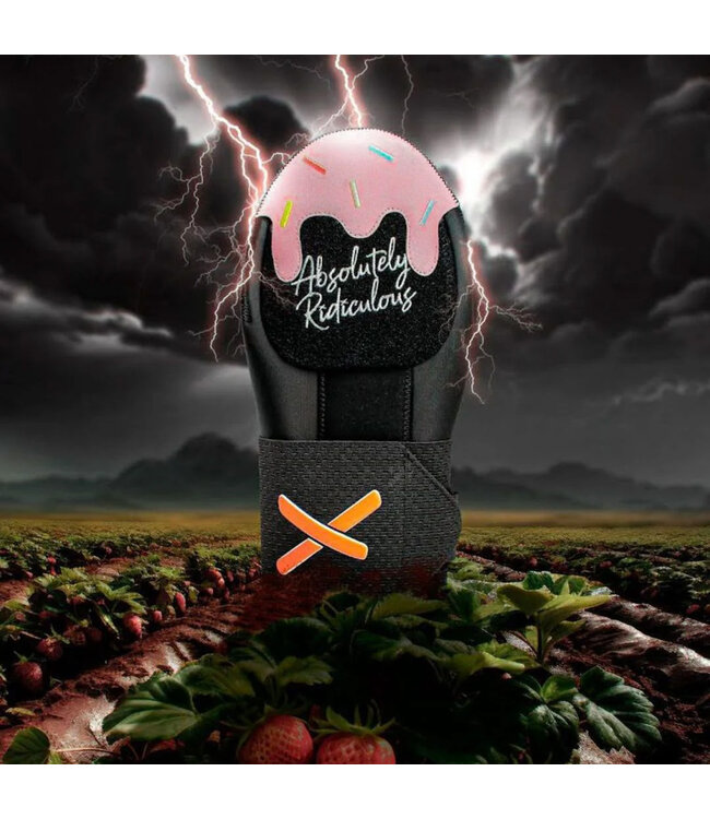 Absolutely Ridiculous Strawberry Blackout Ice Cream Adult Sliding Mitt