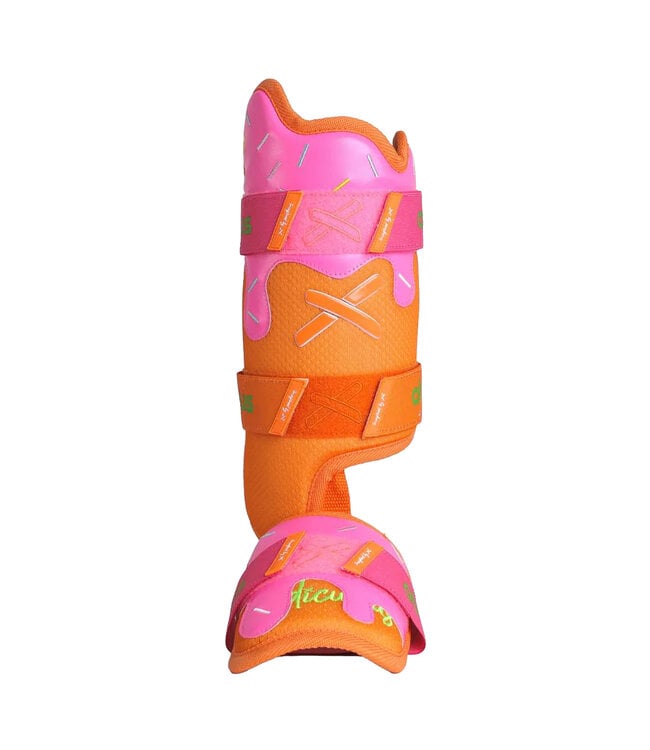 Absolutely Ridiculous Innovation for Athletes Absolutely Ridiculous Rainbow Sherbet  Ice Cream Adult Leg Guard