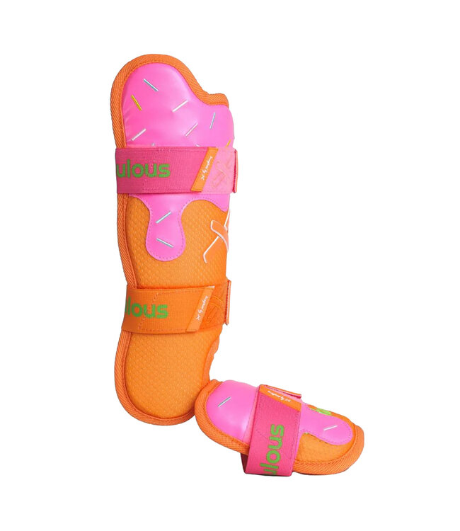 Absolutely Ridiculous Rainbow Sherbet  Ice Cream Adult Leg Guard