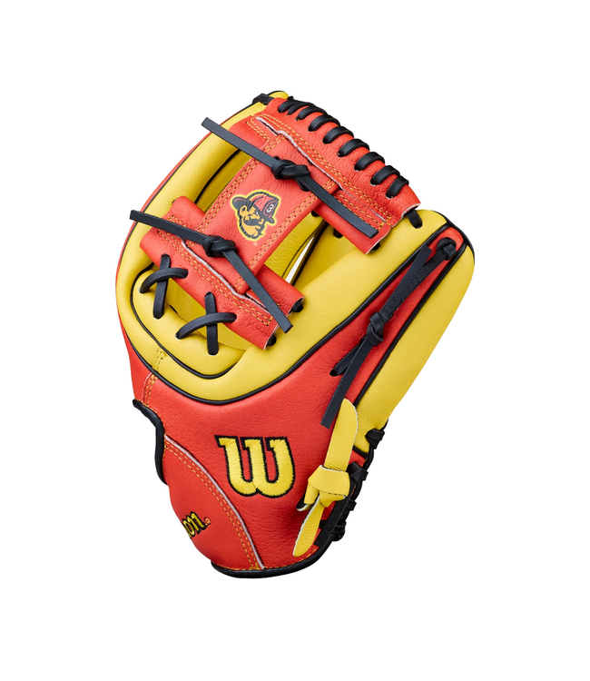 Wilson A450 Firefighters 11" Bananaball Tour Staff Youth Baseball Glove
