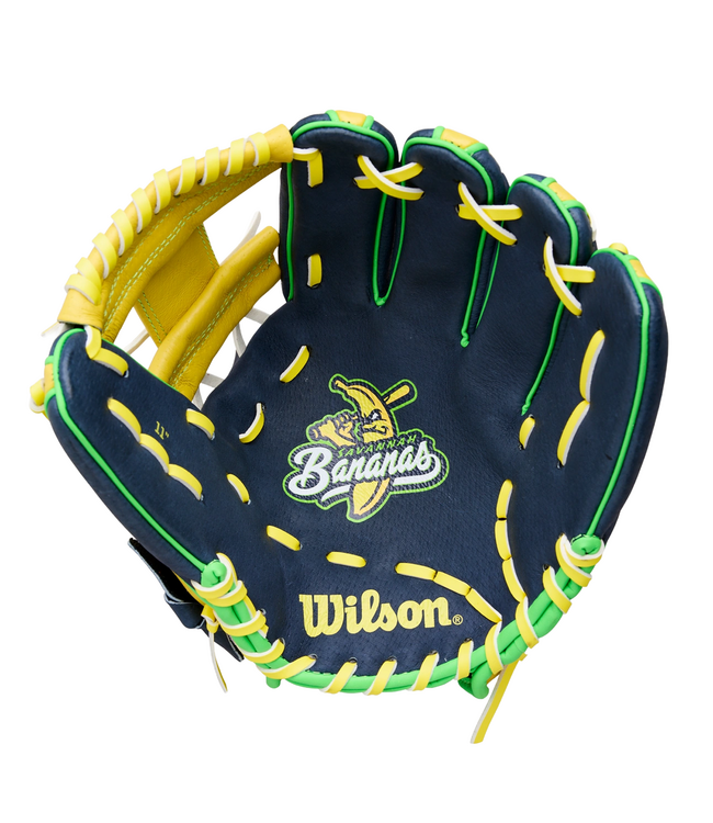 Gant de Baseball Junior Wilson A450® Savannah Bananas™ 11 po – Bananaball Tour Staff