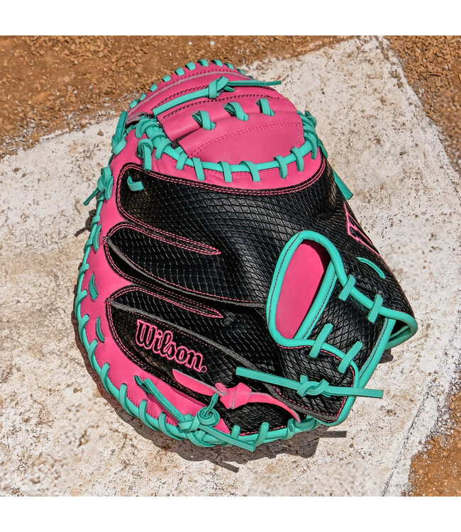 Wilson A1000 CM33 SuperSnakeSkin 33" Catcher's Baseball Mitt