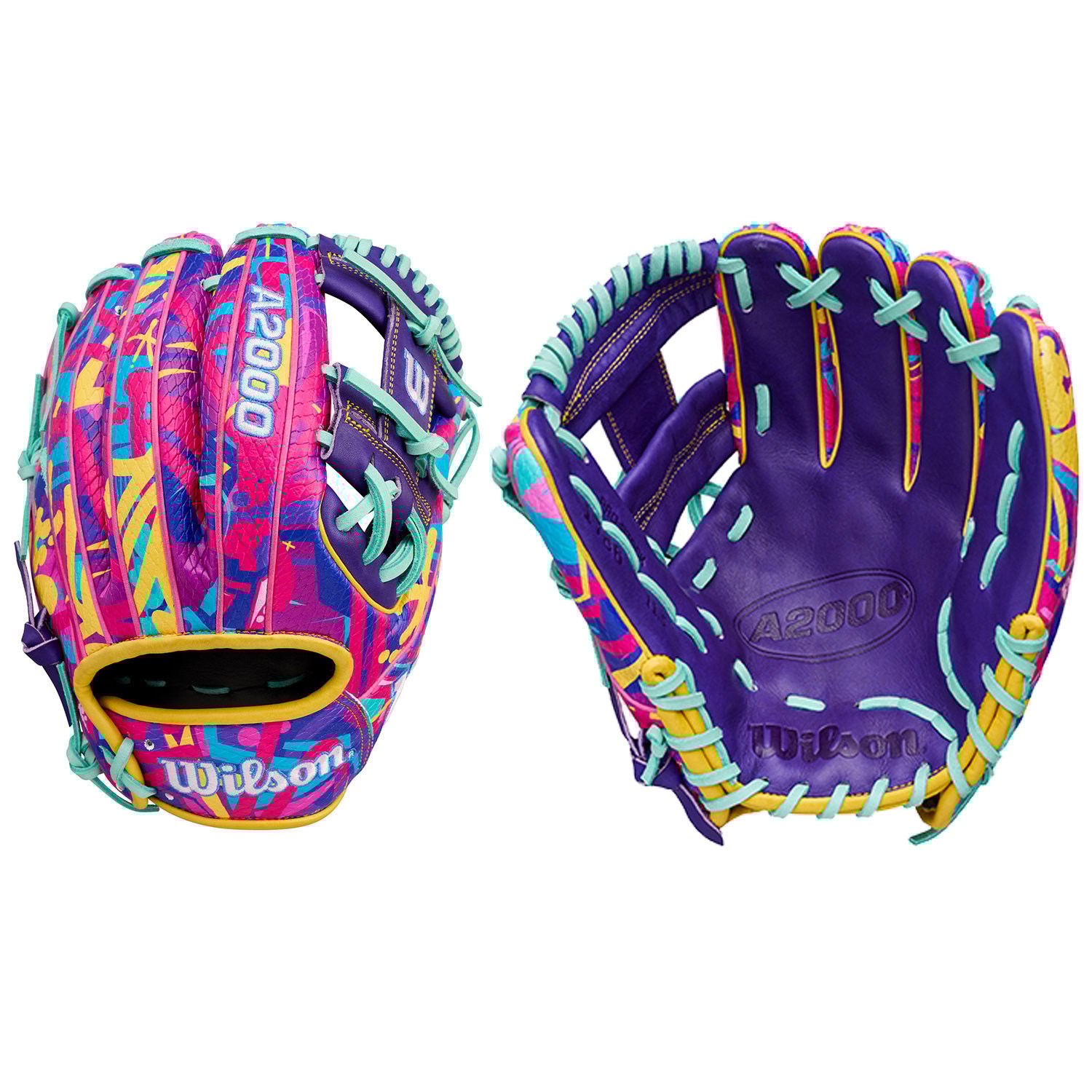 Wilson A2000 January 2026 Glove of the Month 1786SS Graffiti 11.5