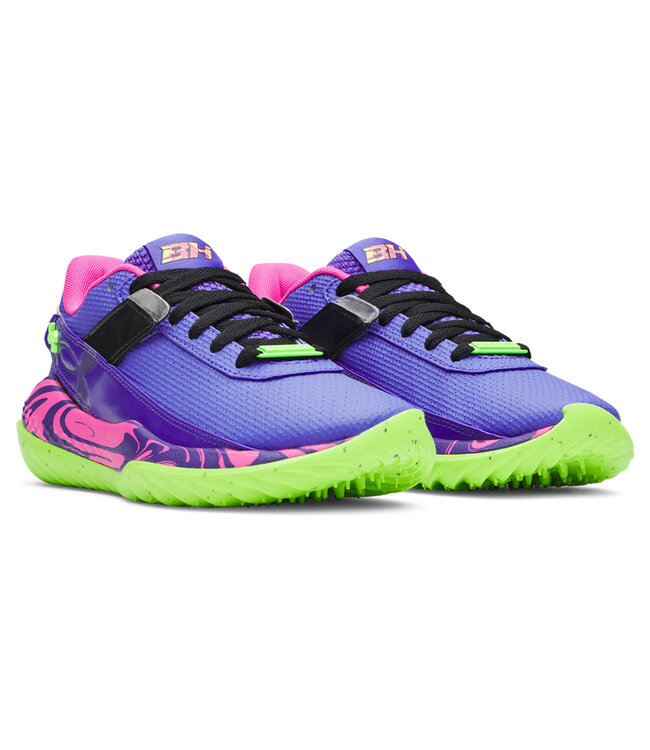 UA Harper 10 JR PE Mad House 6M Youth Turf Baseball Shoes