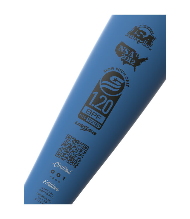 Combat Performance Gulf Racer Bradley Jones CR-1 USSSA 12.75" Loaded Slowpitch Bat