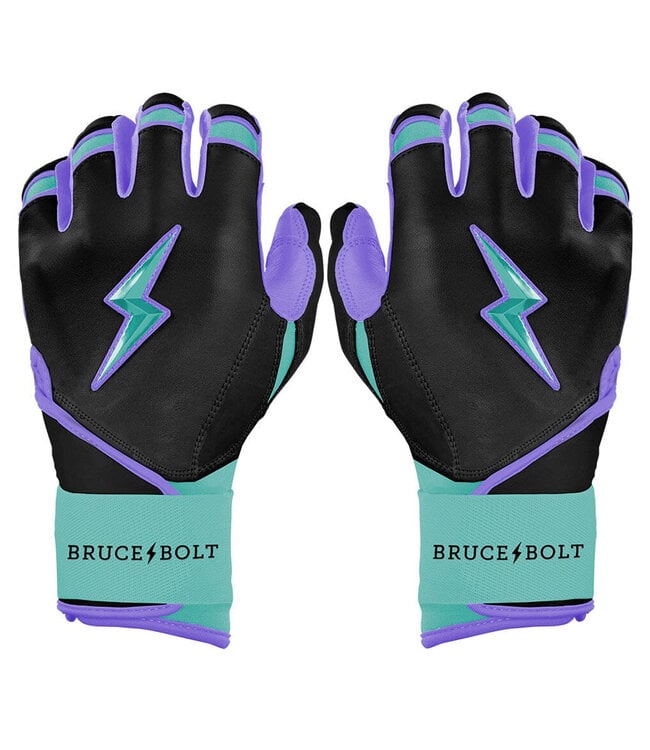Bruce Bolt Bruce Bolt Perfect Game Long Cuff Adult Batting Gloves