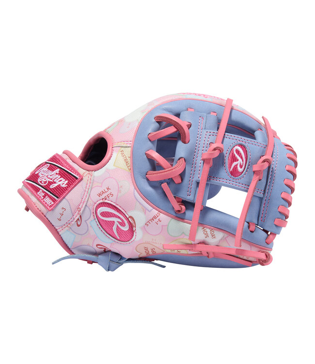 Gant de Baseball Rawlings PROR314-2PEP Heart of the Hide Candy Heart Saint-Valentin 11.5"