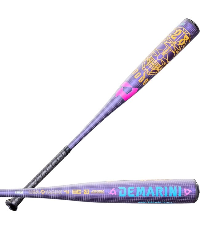 Bâton de Baseball Demarini VooDoo ONE v2 2026 (-3) BBCOR