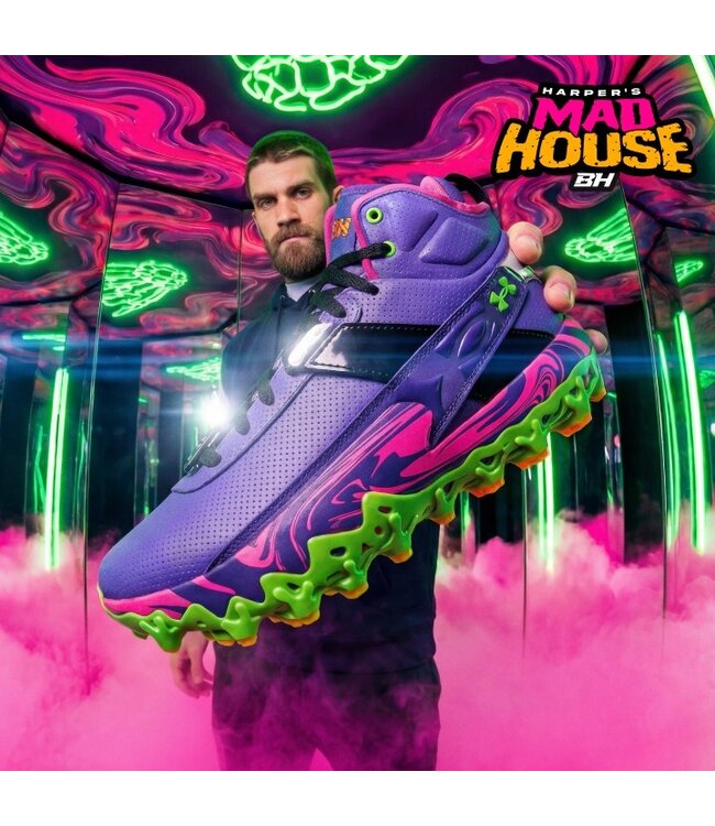 Soulier de baseball UA Harper 10 Pro TPU PE Mad House 6M