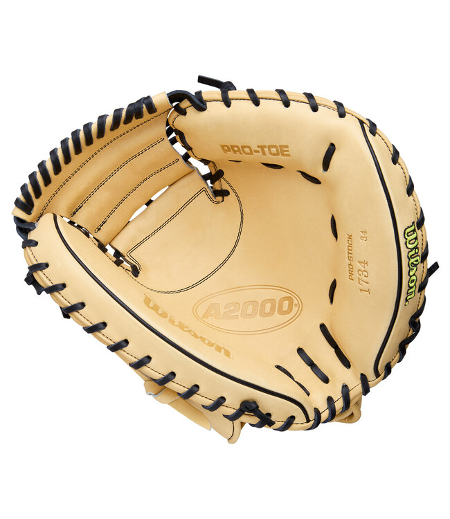 Gant de Receveur Wilson A2000® Classic 1734 Blonde/Noir 34 po