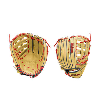 WILSON Wilson A1000 H12 Blonde/Red 13.5" Slowpitch Glove