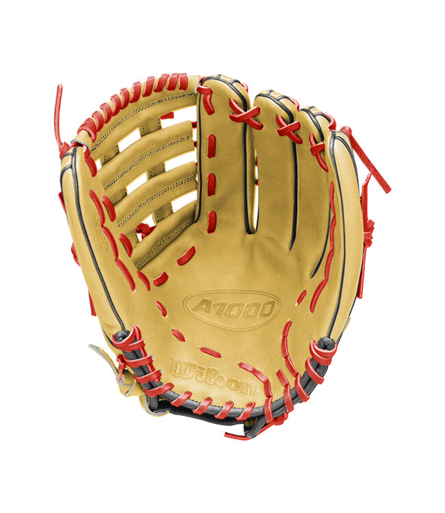 Wilson A1000 H12 Blonde/Red 13.5" Slowpitch Glove