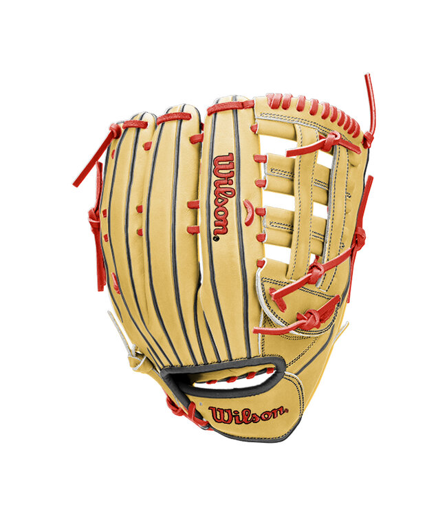 Wilson A1000 H12 Blonde/Red 13.5" Slowpitch Glove