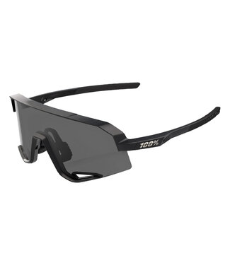 100% 100% SLENDALE Matte Black Sunglasses