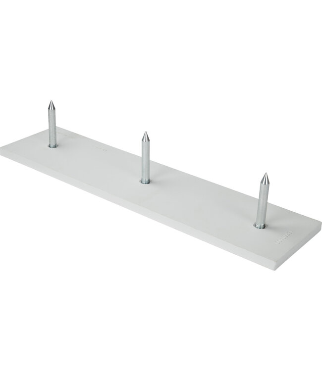 Rawlings Spiked Pitching Rubber Official 24" – Heavy Duty with 3 Metal Spikes