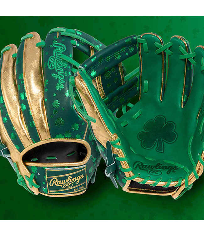 Rawlings PROR-LUCKYIX St. Patrick's Day Pro Lucky Heart of the Hide 11.5" Baseball Glove