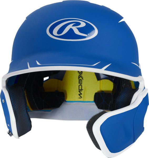 Rawlings Mach Matte Batting Helmet With EXT Flap Baseball & Softball Equipment Baseball