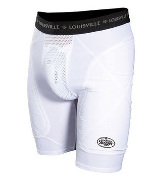 LOUISVILLE SLUGGER Short de Compression Junior avec Coquille de Louisville