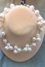Jewelry VCExclusives: White Pearl on White Cord