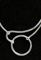 Jewelry Karin Sultan: Loopy Hammered Silver