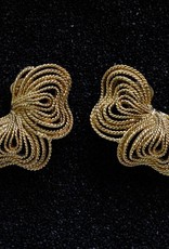 Jewelry KJLane: Gold Wire Bow