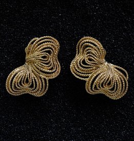 Jewelry KJLane: Gold Wire Bow