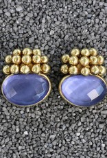 Jewelry Vaubel: Little Gold Balls with Amethyst