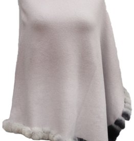 Clothing VCExclusives/ Poncho Ombre with Fur