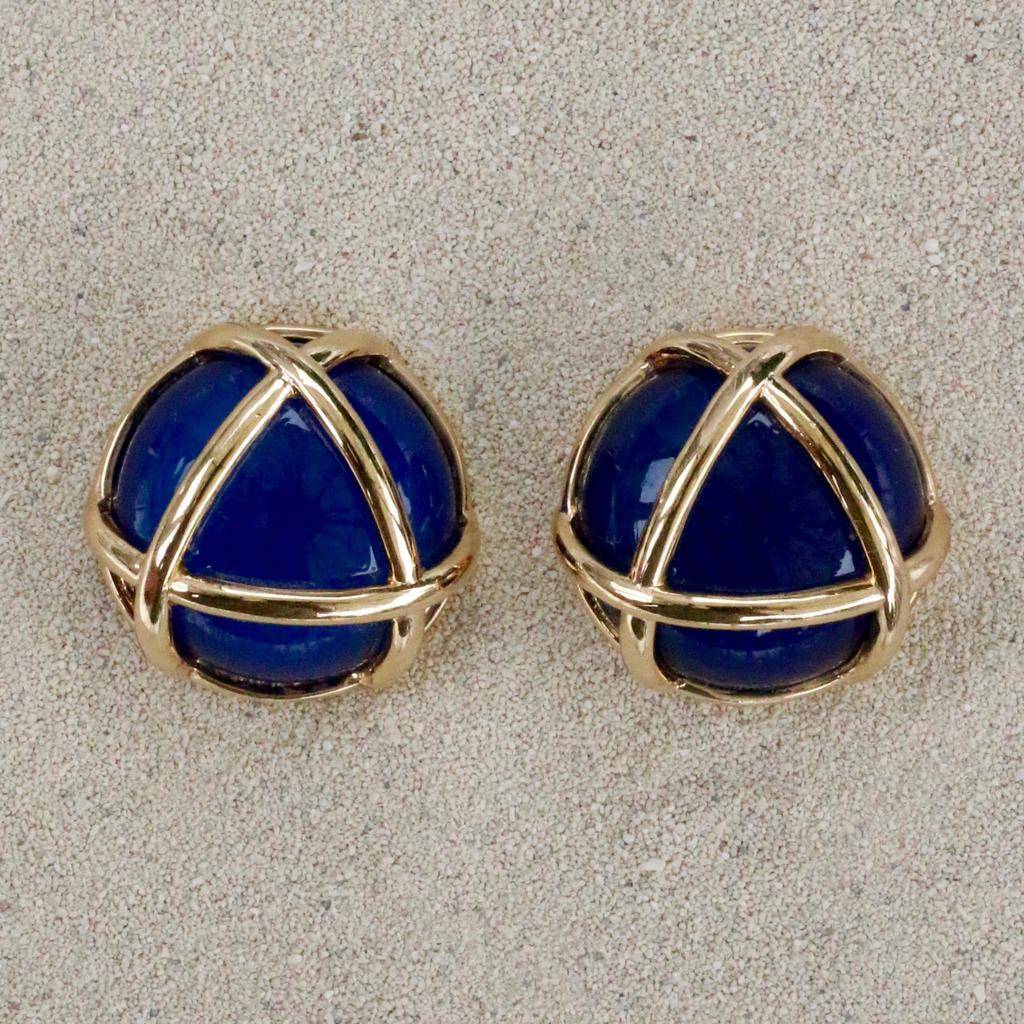 Jewelry VCExclusives: Gold Triangle / Dark Blue