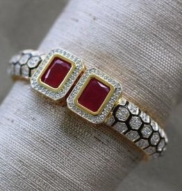 Jewelry VCExclusives: India Red with CZs