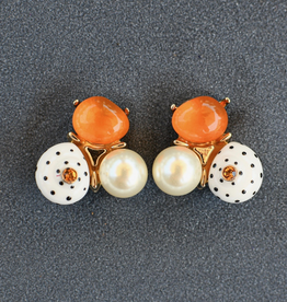 jewelry VCExclusives: Jen Orange Pearl Dots