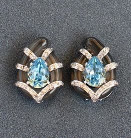 Jewelry VCExclusives: Sandra Aqua with Silver with CZ