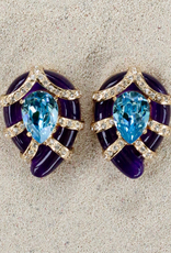 Jewelry VCExclusives: Sandra Aqua and Purple Gold with CZ