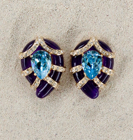 Jewelry VCExclusives: Sandra Aqua and Purple Gold with CZ