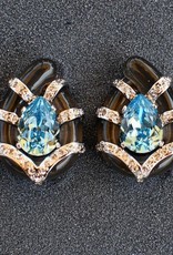 Jewelry VCExclusives: Sandra Aqua and Gold with CZ